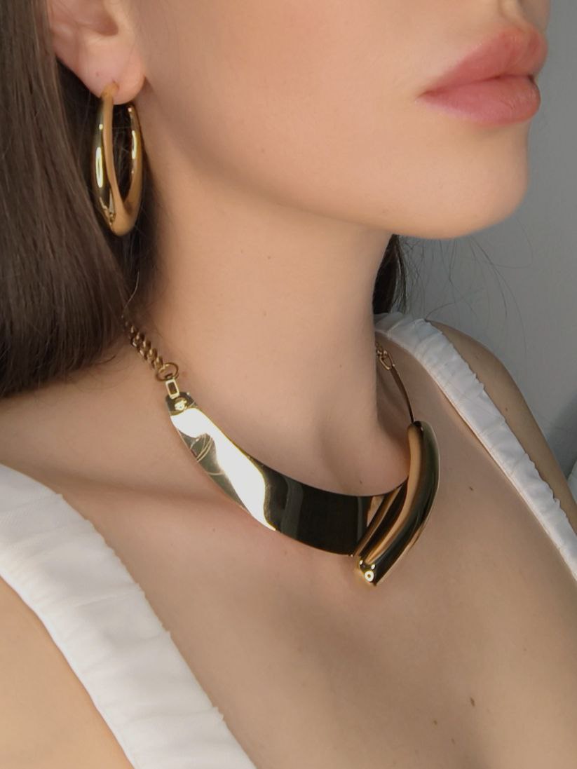 Addy Bangle Necklace